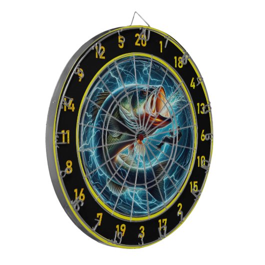 Die perfekte Dart Board Fusion des Bass Enthusiast Dartscheibe (Vorderseite Links)