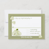 Die perfekte Einladung zur Birnenhochzeit (Vorderseite)