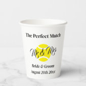 Die perfekte Ergänzung zur phantastischen Tennisho Pappbecher (Rückseite)