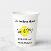 Die perfekte Ergänzung zur phantastischen Tennisho Pappbecher (Vorderseite)