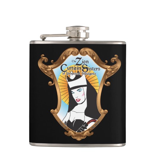 Die perfekte Flasche für heiliges Wasser Flachmann (Vorderseite)