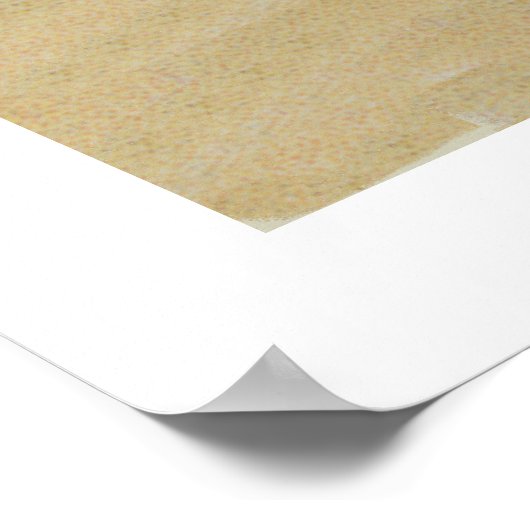 Die perfekte Form Frau Golfer Poster (Ecke)