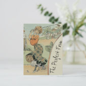 Die perfekte Form Postkarte (Stehend Vorderseite)