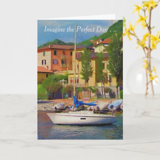 Die perfekte Geburtstagkarte Karte (Gelbe Blume)