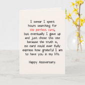 Die perfekte Karte (Jahrestag) #1 (Gelbe Blume)