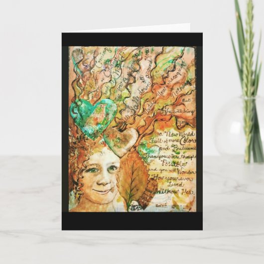 Die perfekte Karte zum Erwarten des ersten Babys ( (Vorderseite)