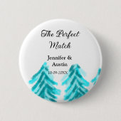 Die perfekte Kombination mit der winterblauen Pini Button (Vorderseite)