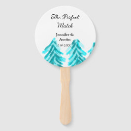 Die perfekte Kombination mit der winterblauen Pini Fächer