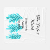 Die perfekte Kombination mit der winterblauen Pini Fleecedecke (Vorderseite (Horizontal))