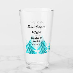 Die perfekte Kombination mit der winterblauen Pini Glas