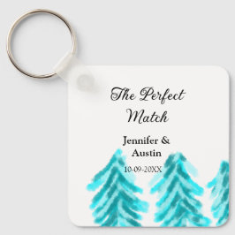 Die perfekte Kombination mit der winterblauen Pini Schlüsselanhänger