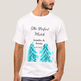 Die perfekte Kombination mit der winterblauen Pini T-Shirt
