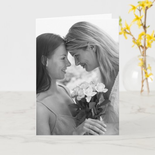 Die perfekte Liebe Karte (Gelbe Blume)