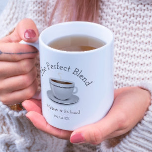 Die perfekte Mischcoffee-Gastgeschenk Hochzeit Kaffeetasse