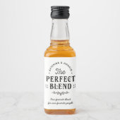 Die perfekte Mischehe Alkoholflaschenetikett (Vorderseite)