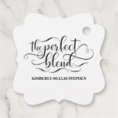 Die perfekte Mischehe Geschenkanhänger (Rückseite)