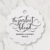 Die perfekte Mischehe Geschenkanhänger (Rückseite)