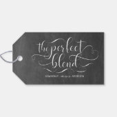 Die perfekte Mischehe Geschenkanhänger (Rückseite Horizontal)