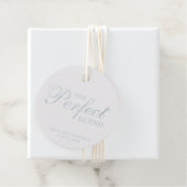 Die perfekte Mischung aus elegantem Hochzeitssilbe Geschenkanhänger (Mit Box)