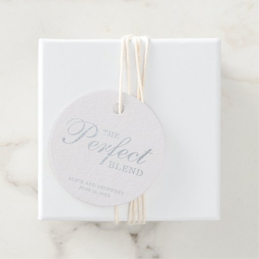 Die perfekte Mischung aus elegantem Hochzeitssilbe Geschenkanhänger (Mit Box)