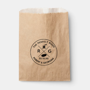 Die perfekte Mischung aus Kaffee-Kraft-Papier Hoch Geschenktütchen