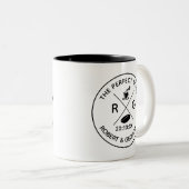 Die perfekte Mischung aus moderner Gastgeschenk Ho Zweifarbige Tasse (VorderseiteRechts)