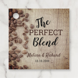 Die perfekte Mischung aus rustikalem Holzcoffee We Geschenkanhänger