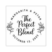 Die perfekte Mischung aus rustikaler Hochzeit Gummistempel (Prägung)