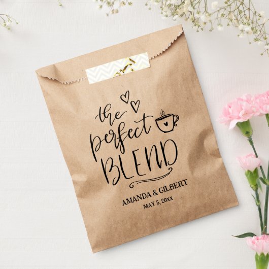 Die perfekte Mischung aus rustikaler Kraft Papier- Geschenktütchen (Versiegelt)