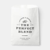 Die perfekte Mischung der Gastgeschenk Hochzeit Geschenktütchen (Vorderseite)