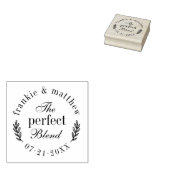 Die perfekte Mischung | Elegante Script-Gastgesche Gummistempel (Stempel)
