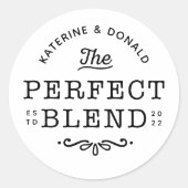 Die perfekte Mischung für den Aufkleber auf dem Ho (Vorderseite)