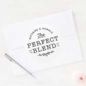 Die perfekte Mischung für den Aufkleber auf dem Ho (Umschlag)