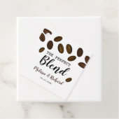 Die perfekte Mischung für eine Kaffeepause Geschenkanhänger (Beispiel)