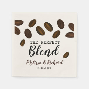 Die perfekte Mischung für eine Kaffeepause Serviette
