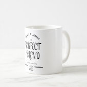 Die perfekte Mischung für Hochzeiten Kaffeetasse (VorderseiteRechts)