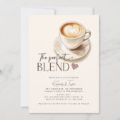 Die perfekte Mischung für Paare beim Hochzeitsesse Einladung (Vorderseite)