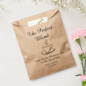 die perfekte Mischung, Hochzeit danke Kaffee Geschenktütchen (Versiegelt)