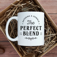 Die perfekte Mischung Hochzeitsgeschenk Kaffeetass