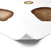 Die perfekte Mischung! Kaffee-Hochzeitsdusche Will Poster (Ecke)