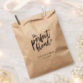 Die perfekte Mischung - Kaffeebeutel Geschenktütchen (Ausgeschnitten)