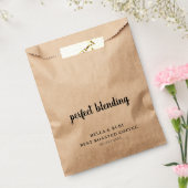 Die perfekte Mischung Rustikale Hochzeitskaffee-Ge Geschenktütchen (Versiegelt)