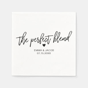 Die perfekte Mischung, Tee oder Kaffee Serviette