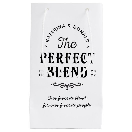 Die perfekte Mischverpackung für Gastgeschenk Hoch Kleine Geschenktüte (Vorderseite)