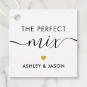 Die perfekte Mix aus Gewürz oder Trail Mix Geschen Geschenkanhänger (Vorderseite)