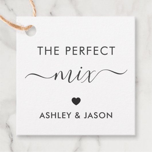 Die perfekte Mix-Gewürz- oder Trail-Mix-Geschenkma Geschenkanhänger (Vorderseite)