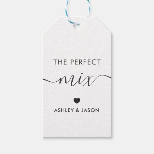 Die perfekte Mix-Gewürz- oder Trail-Mix-Geschenkma Geschenkanhänger (Vorderseite)