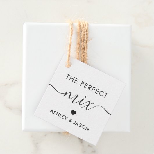 Die perfekte Mix-Gewürz- oder Trail-Mix-Geschenkma Geschenkanhänger (Beispiel)