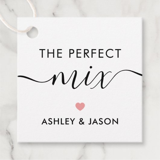 Die perfekte Mix-Gewürz- oder Trail-Mix-Geschenkma Geschenkanhänger (Vorderseite)