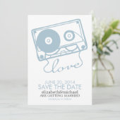 Die perfekte Mix-Hochzeit speichert das Datum {hel Save The Date (Stehend Vorderseite)